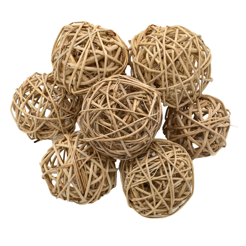 Kleuringen - medium lata ballen 8cm, 10st.