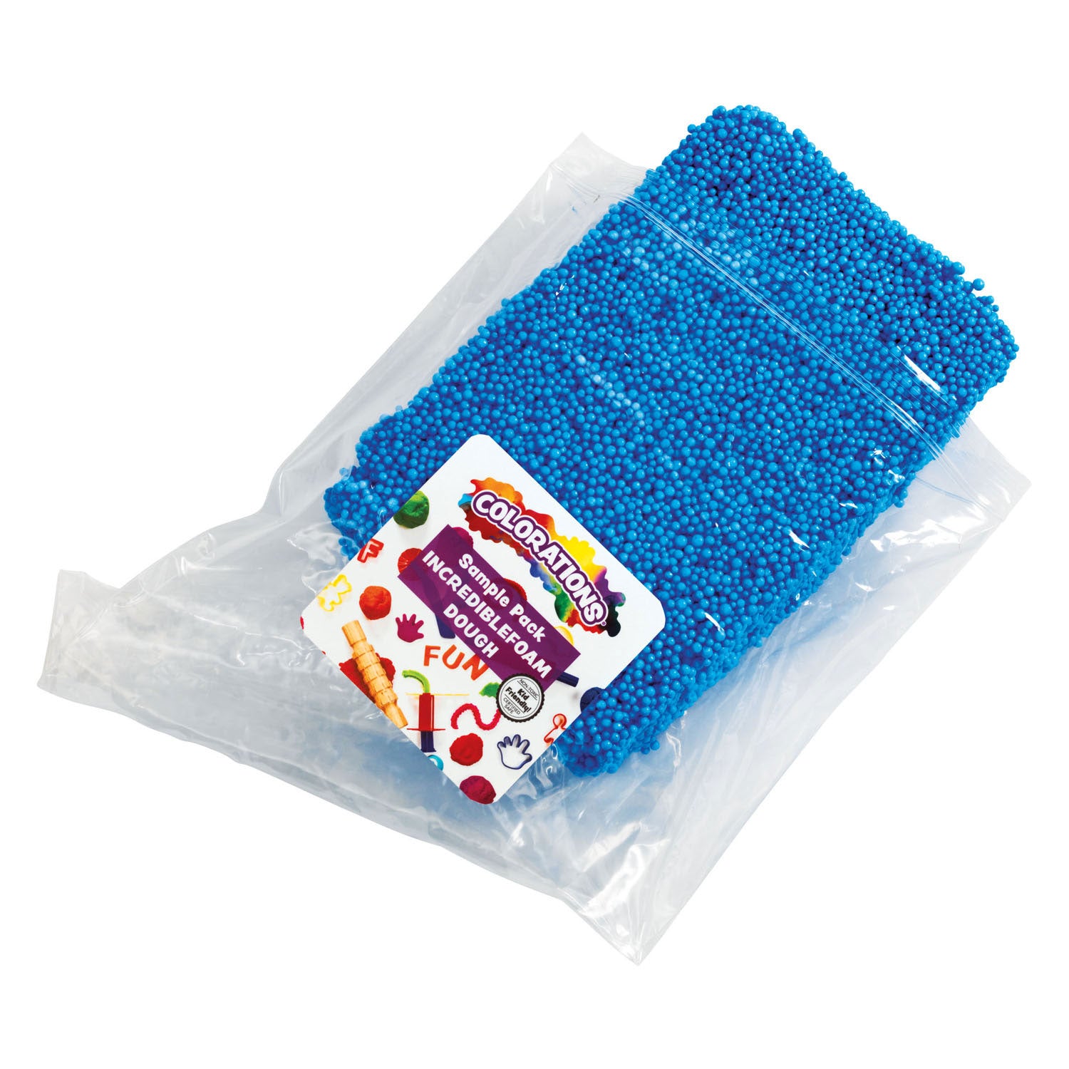 Kleuringen - foam klei kleur, set van 8