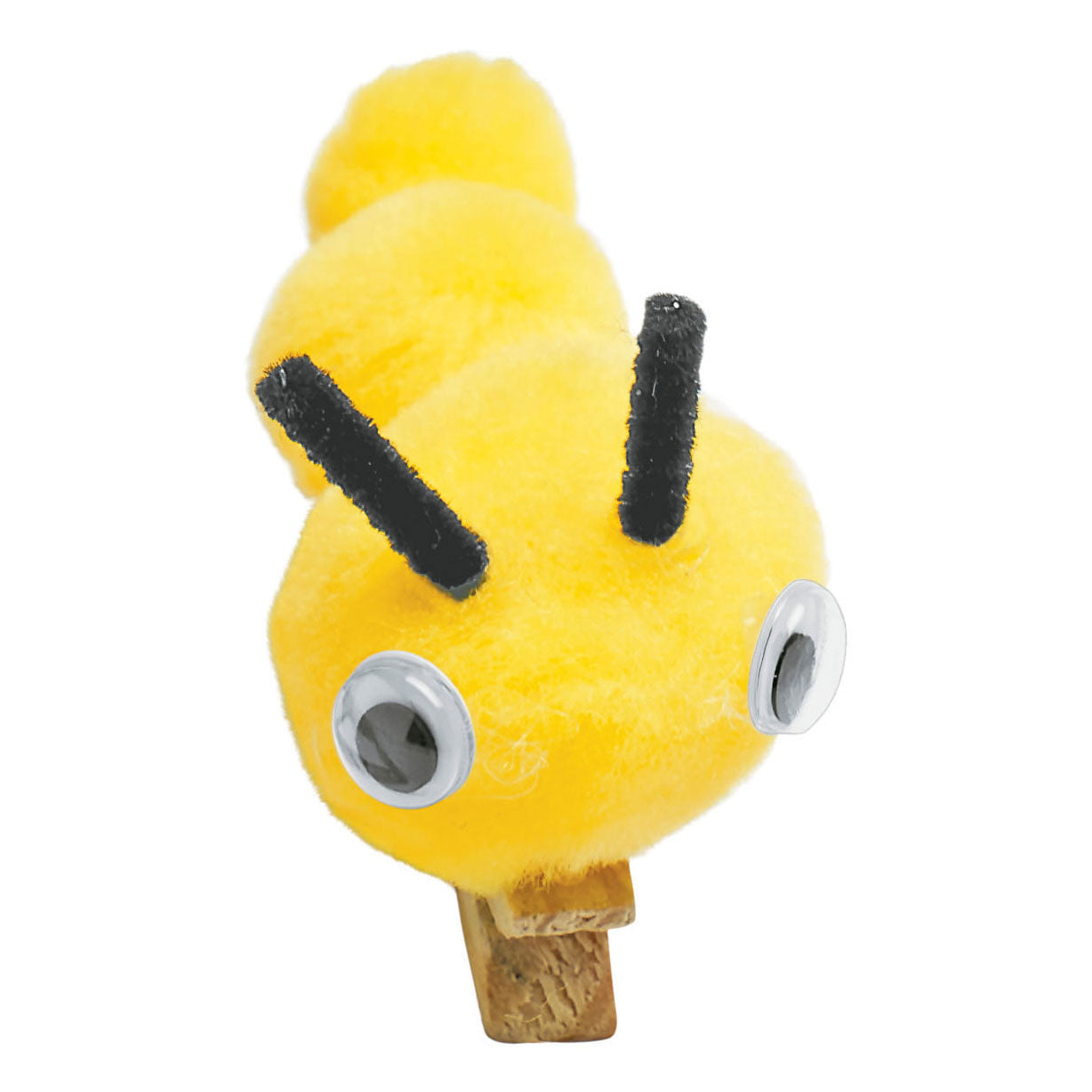 Colorations - pompons geel, 100st.