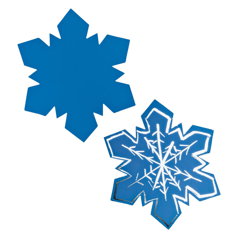 Kleuringen - kraskunst sneeuwvlok ornamenten, 36st.