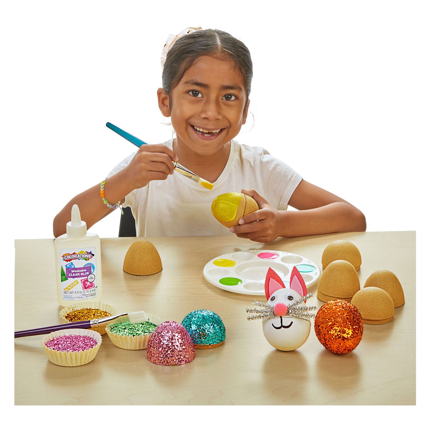 Kleuringen - Versier je Eigen Eieren Papier-maché, Set van 12st.