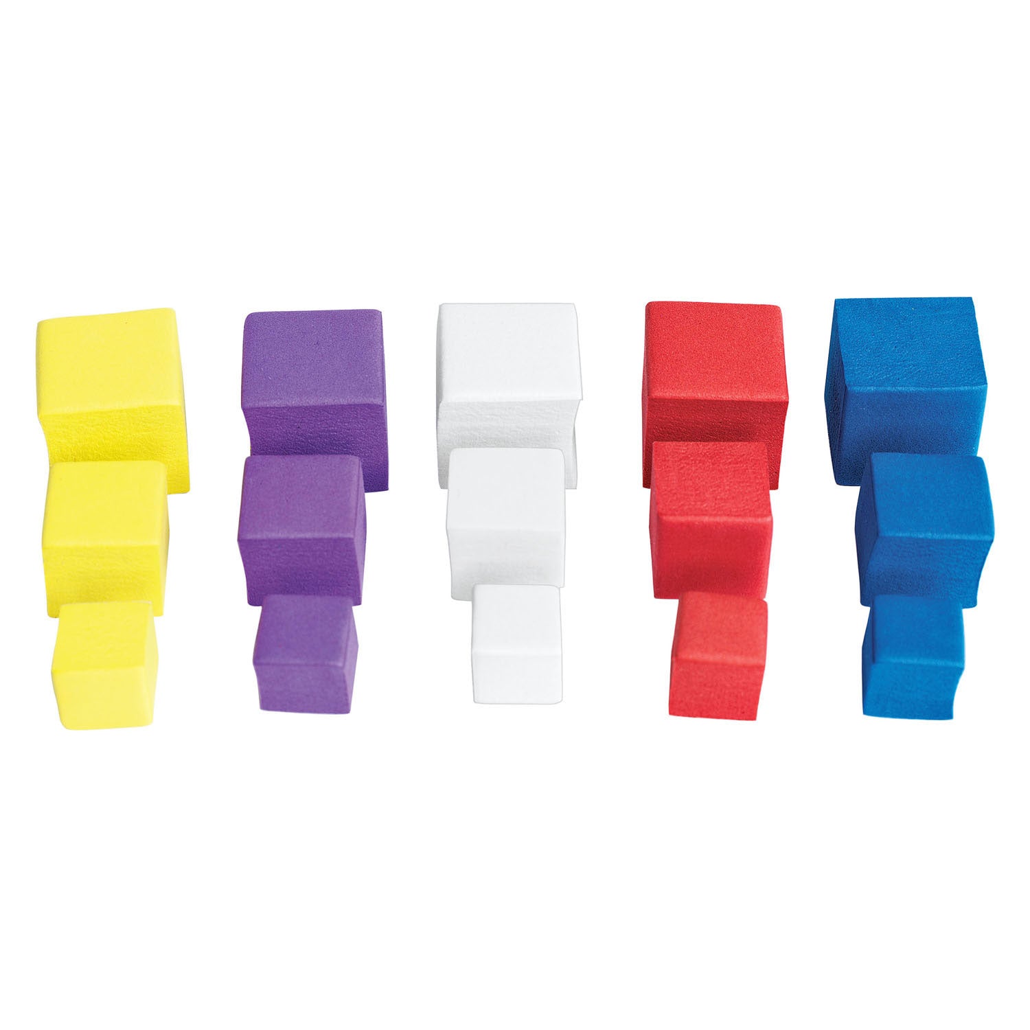 Colorations - zelfklevende schuimblokken, 300st.