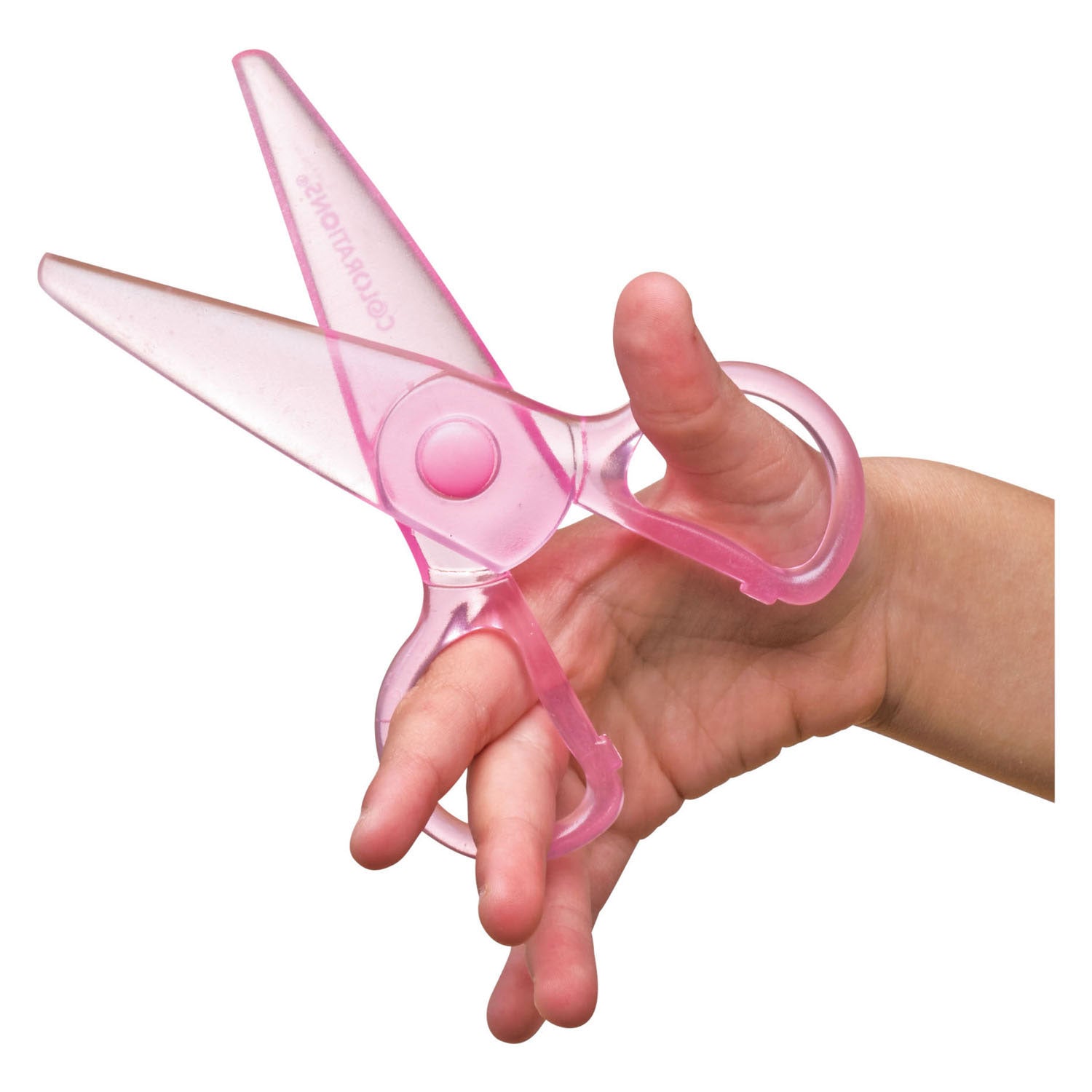 Kleuringen - kunststof schaar, set van 12