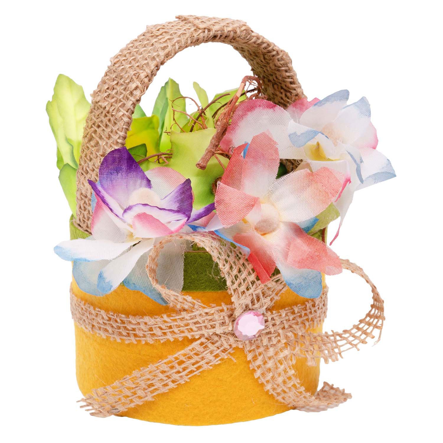 Colorations - papier-mache mandjes, 6st.