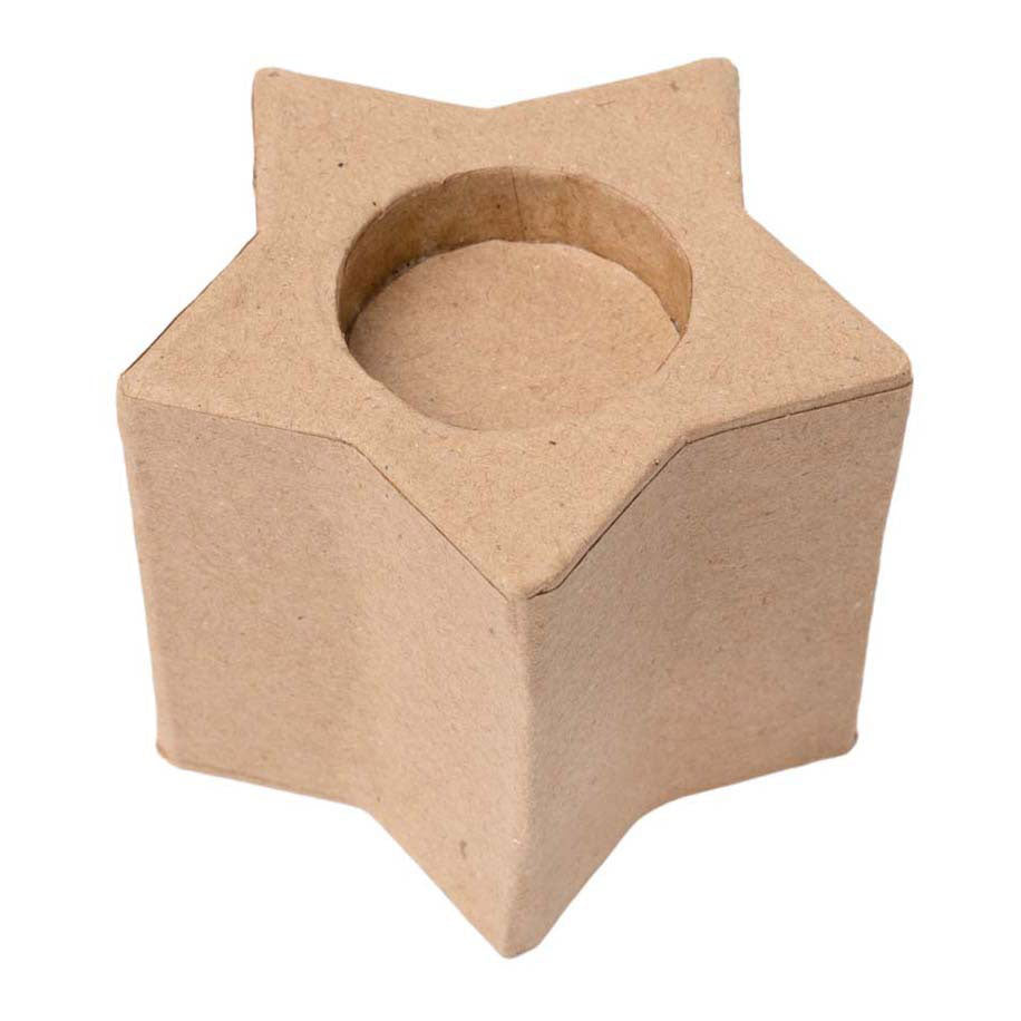 Colorations versier je eigen theelichthouders ster, 6st.