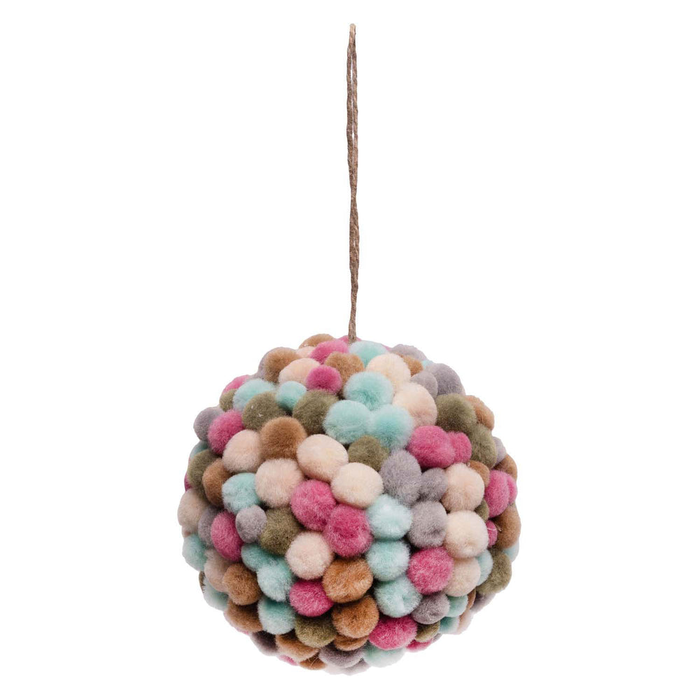 Colorations - papier-mache balornamenten, 6st.