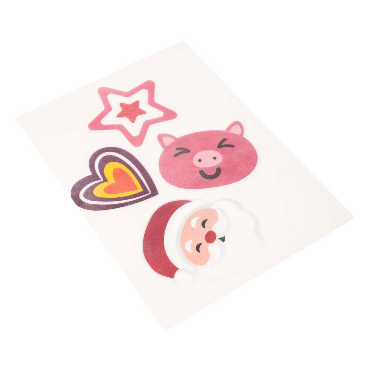 Kleuringen - krimpfolie tekenvellen, 20 x 30 cm, 10 bedekt