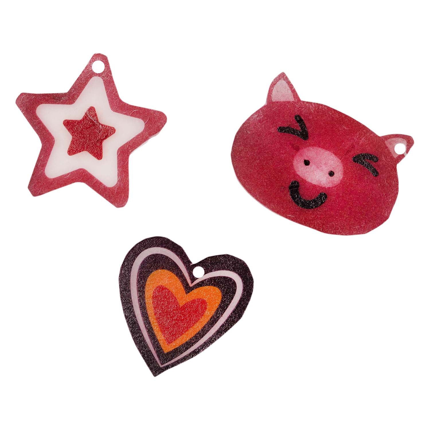 Kleuringen - krimpfolie tekenvellen, 20 x 30 cm, 10 bedekt