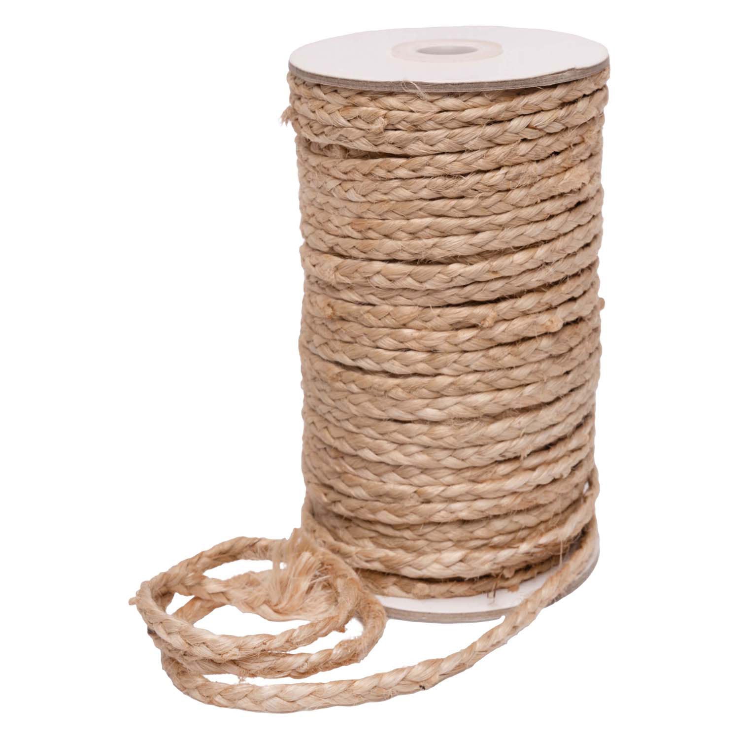 Kleuringen - jute kettingtouw - rol van 50m