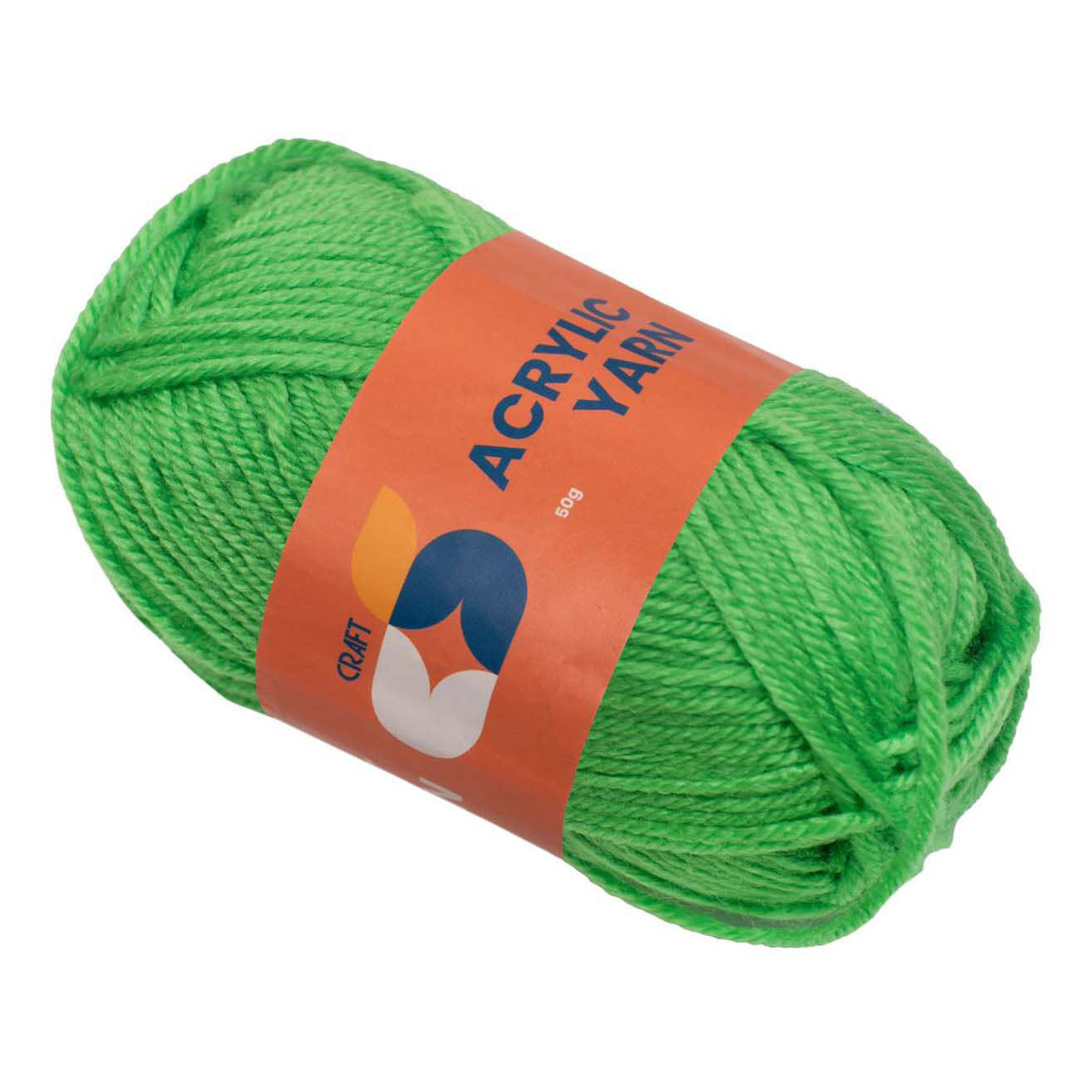 Kleurstoffen - acrylgaren lichtgroen, 50g