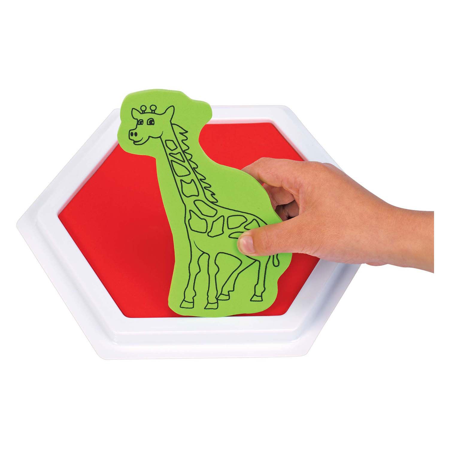 Colorations - dierenskeletten stempels, 15st.