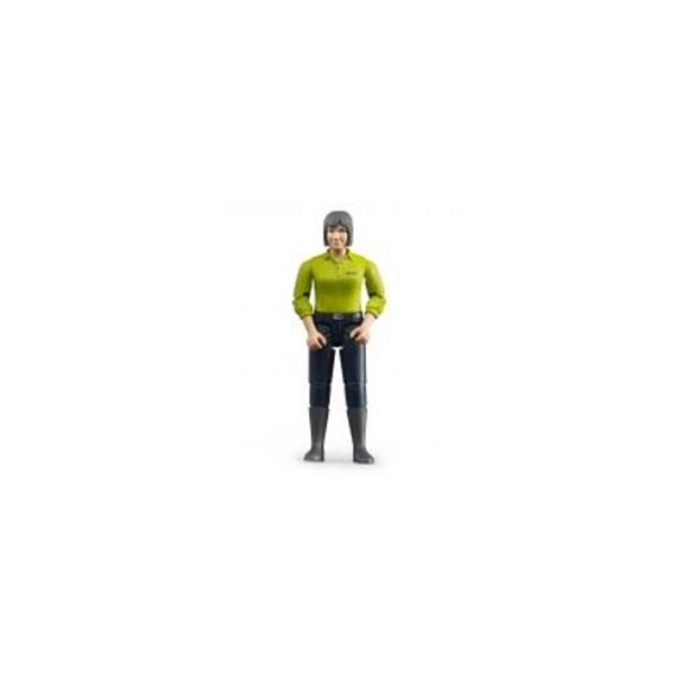 Bruder vrouw met donkerblauwe broek 10,6 cm