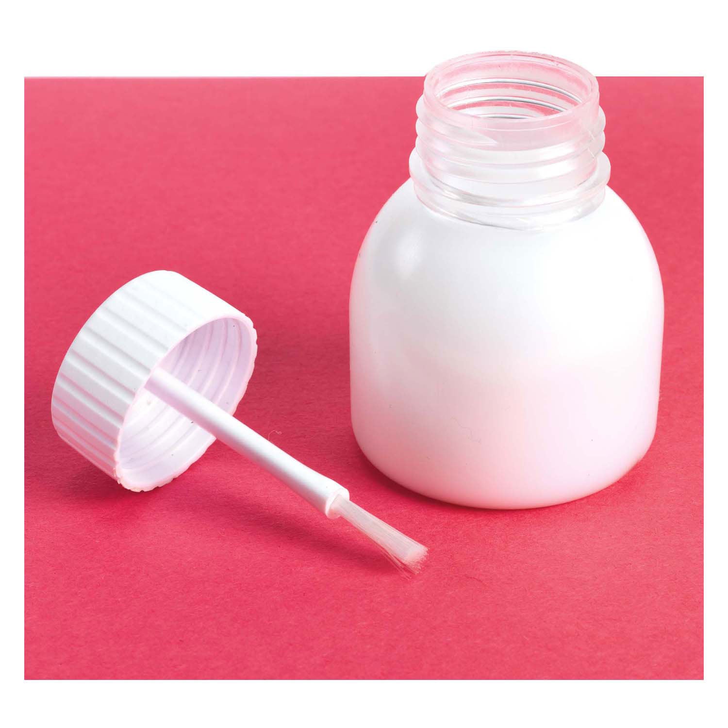 Colorations - herbruikbare lijmpotten met kwasten, 12st.