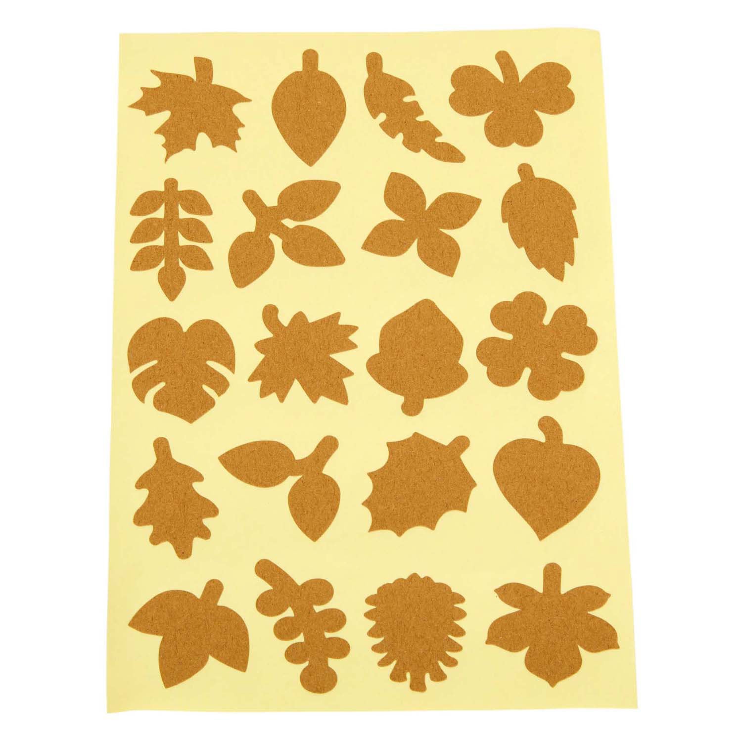 Colorations - botanisch knutselstickers, 400st.