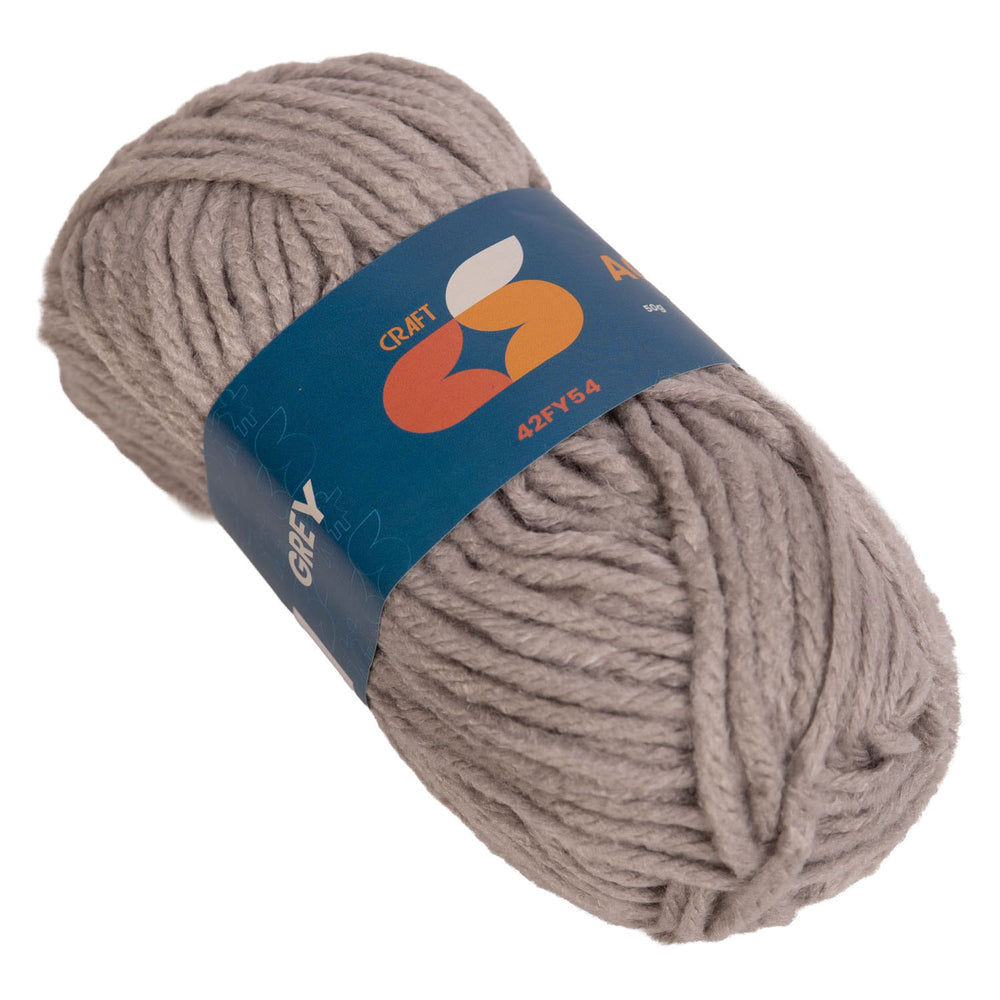 Colorations - acrylgaren 4 mm - 50gr - grijs