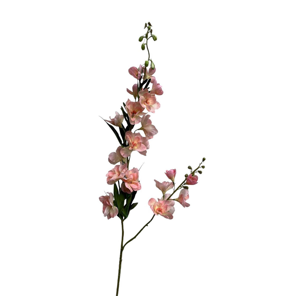 Roberts collection kunstbloem delphinium real touch 105cm zalm