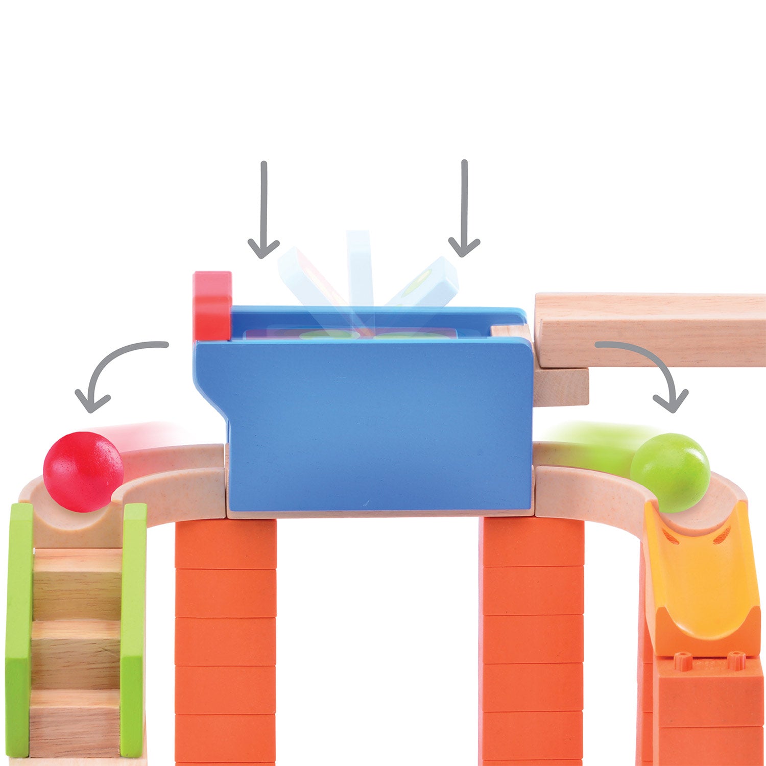 Wonderworld Knikkerbaan Tweerichtingsverkeer