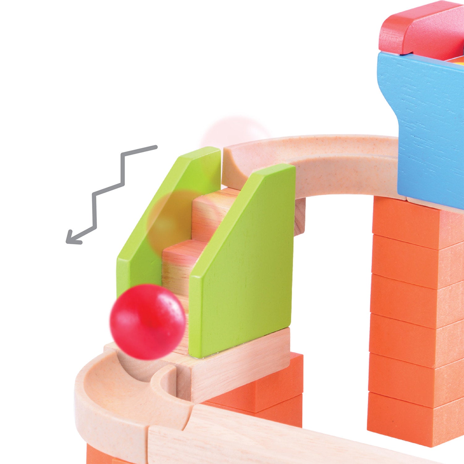 Wonderworld Knikkerbaan Tweerichtingsverkeer