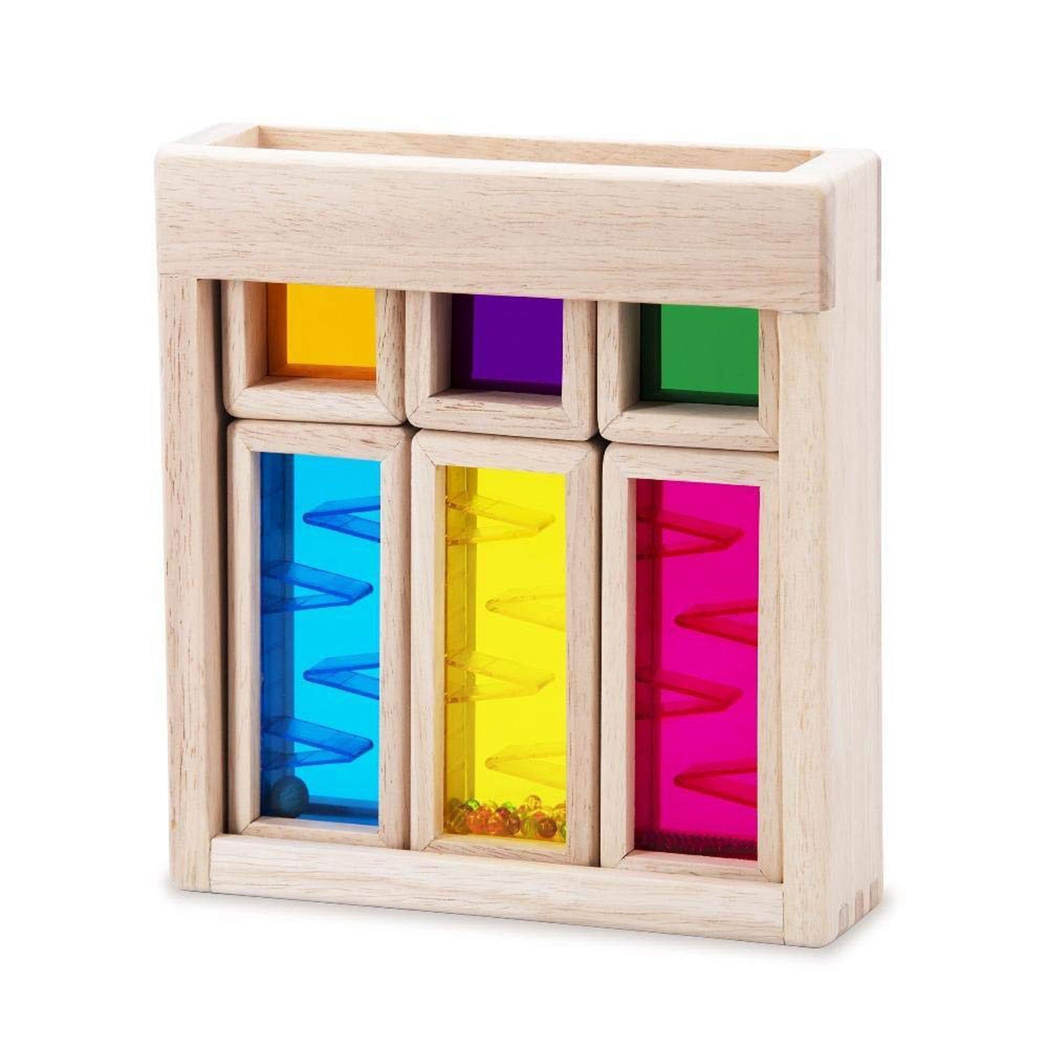 Wonderwereld Houten Geluidsblokken