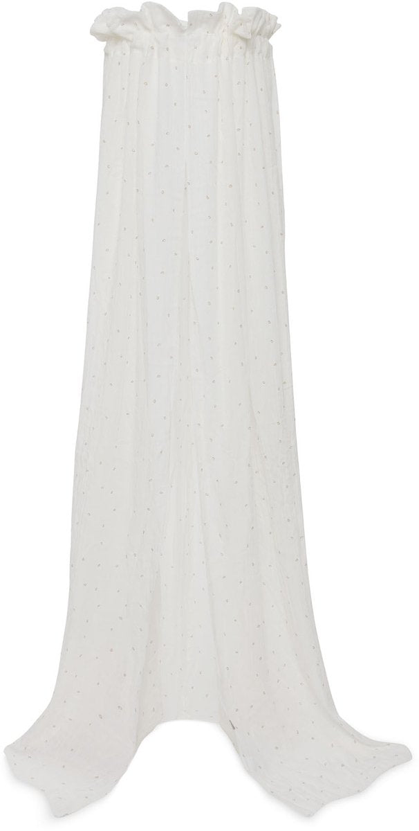 Jollein baby klamboe - 155cm - leafs - ivory