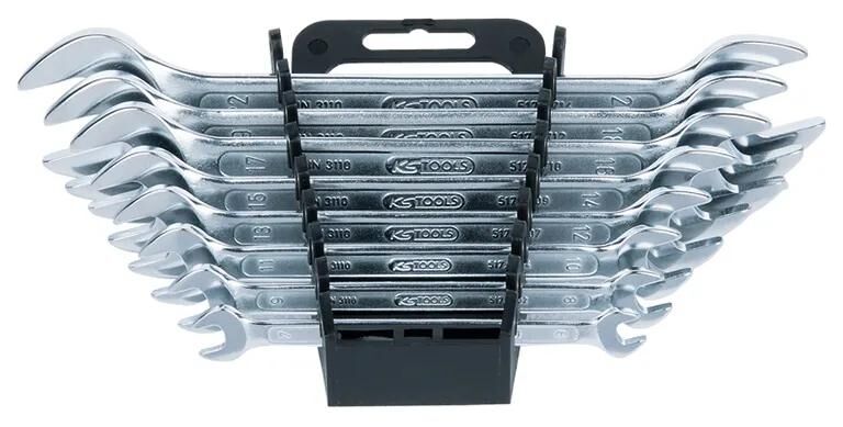 Ks tools dubbele steeksleutel set classic double jaw set 8tlg.