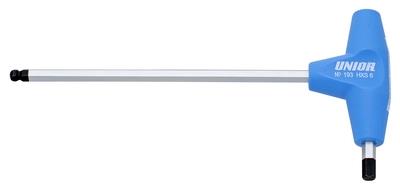 Unior t-inbussleutel 193hxs 6mm kogelkop