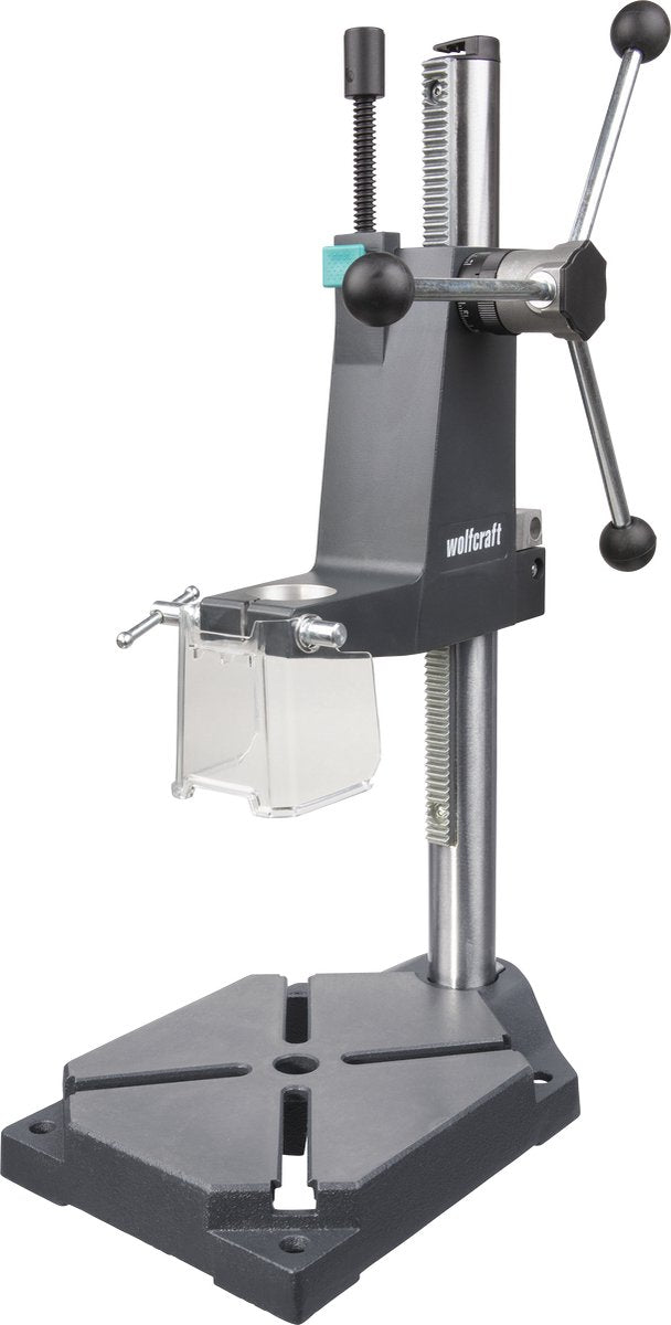 Wolfcraft - boorstandaard voor boormachine pro - boorstandaard voor boormachine - kolomboormachine - kolomboor - boorstatief - 5029000