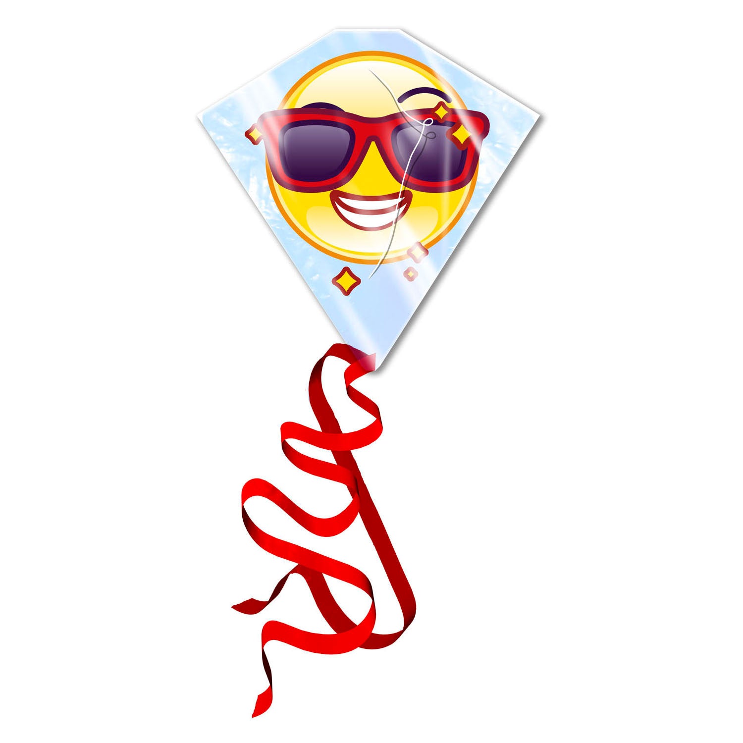 Vliegers klaar om te vliegen - vlieger emoji