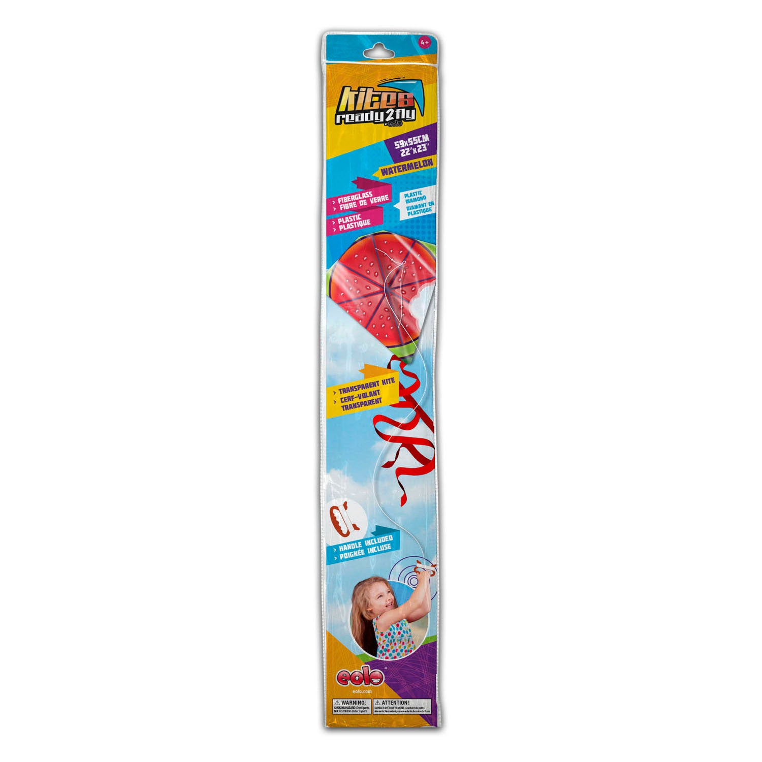 Vliegers klaar 2 vlieg - vlieger watermeloen