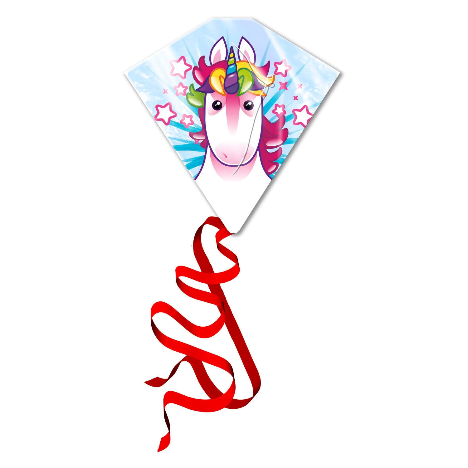 Vliegers klaar 2 vliegen - vlieger eenhoorn