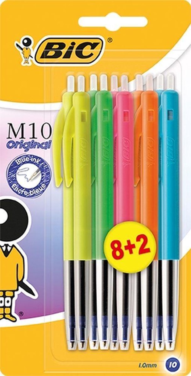 Bic balpen m10 colors limited edition