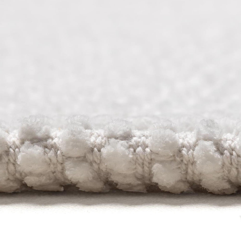 Wicotex antislip badmat vlecht 60x90 cm wit
