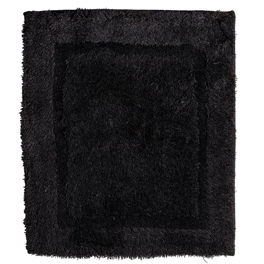Wicotex badmat uni zwart 60x90cm badmat uni zwart 60x90cm