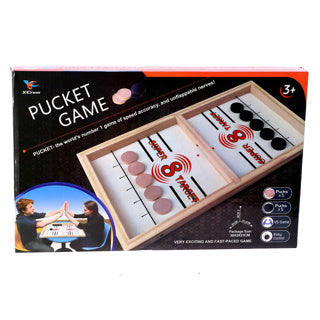 Basic houten puckgame