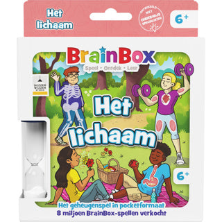 Spel brainbox pocket in het lichaam
