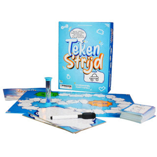Spel tekenstrijd- bordspel