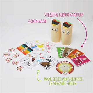 Asmodee game throw throw burrito en