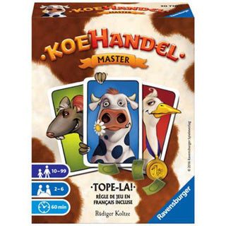 Ravensburger koehandel master kaartspel (nederlands, frans, 2 - 6 spelers, 60 minuten, vanaf 10 jaar)