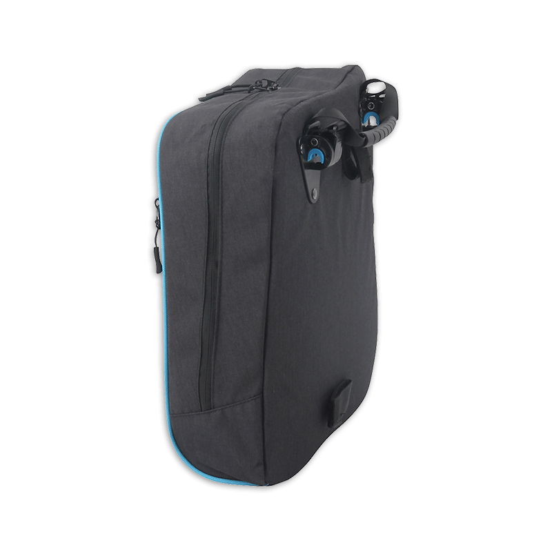 Lynx sacoche de vélo simple 10l joshua avec crochets pour vélo électrique