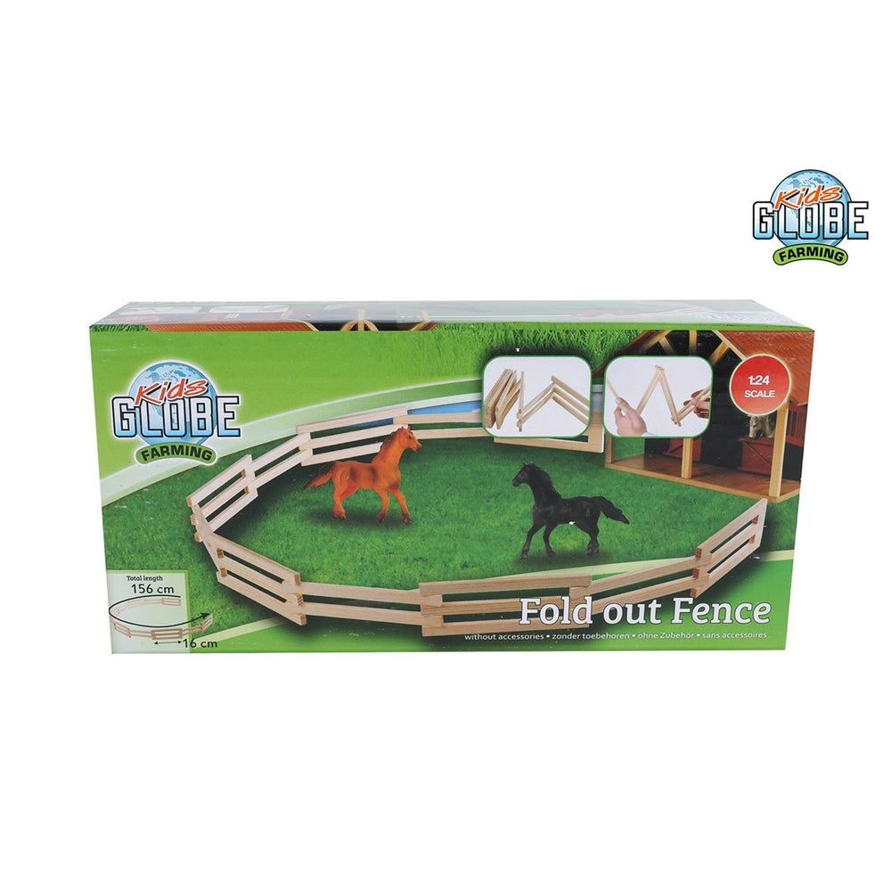 Kinderglobe houten omheining 1:24, 156cm