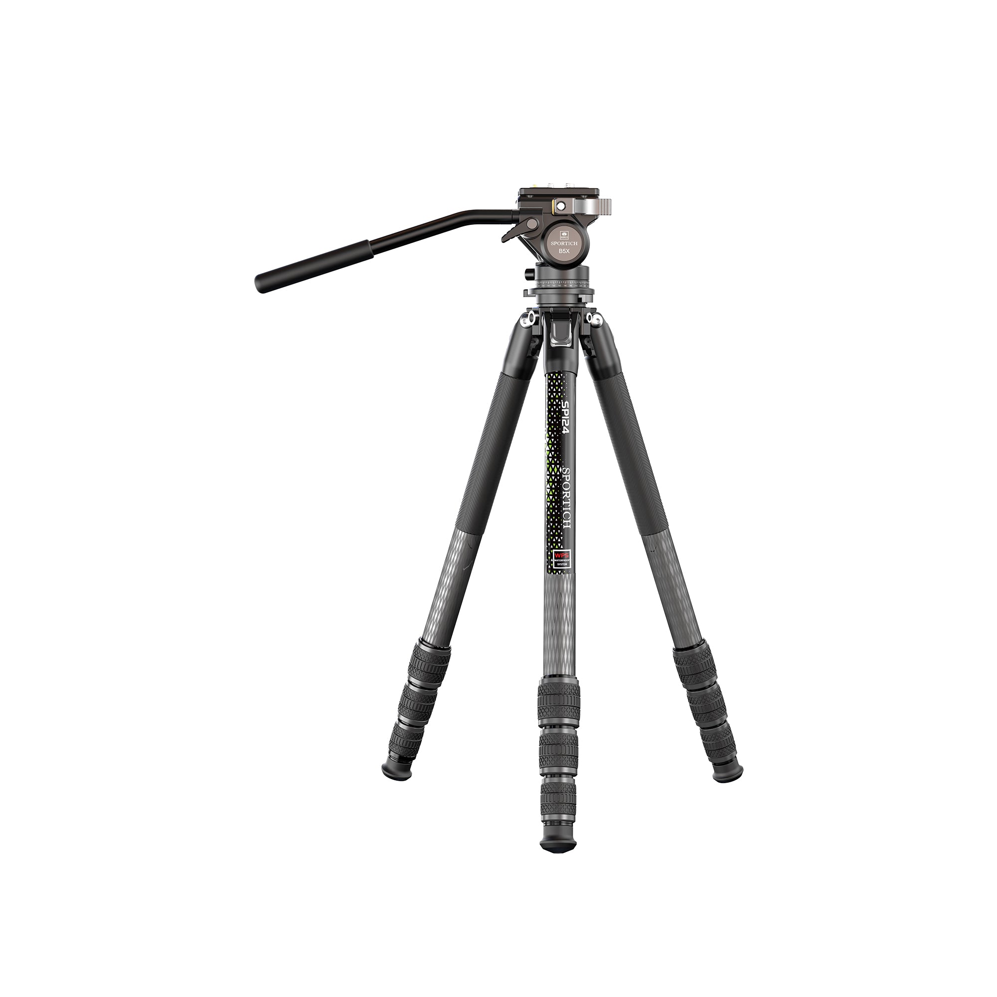 Sirui sportieve carbon statief sp124+b5x