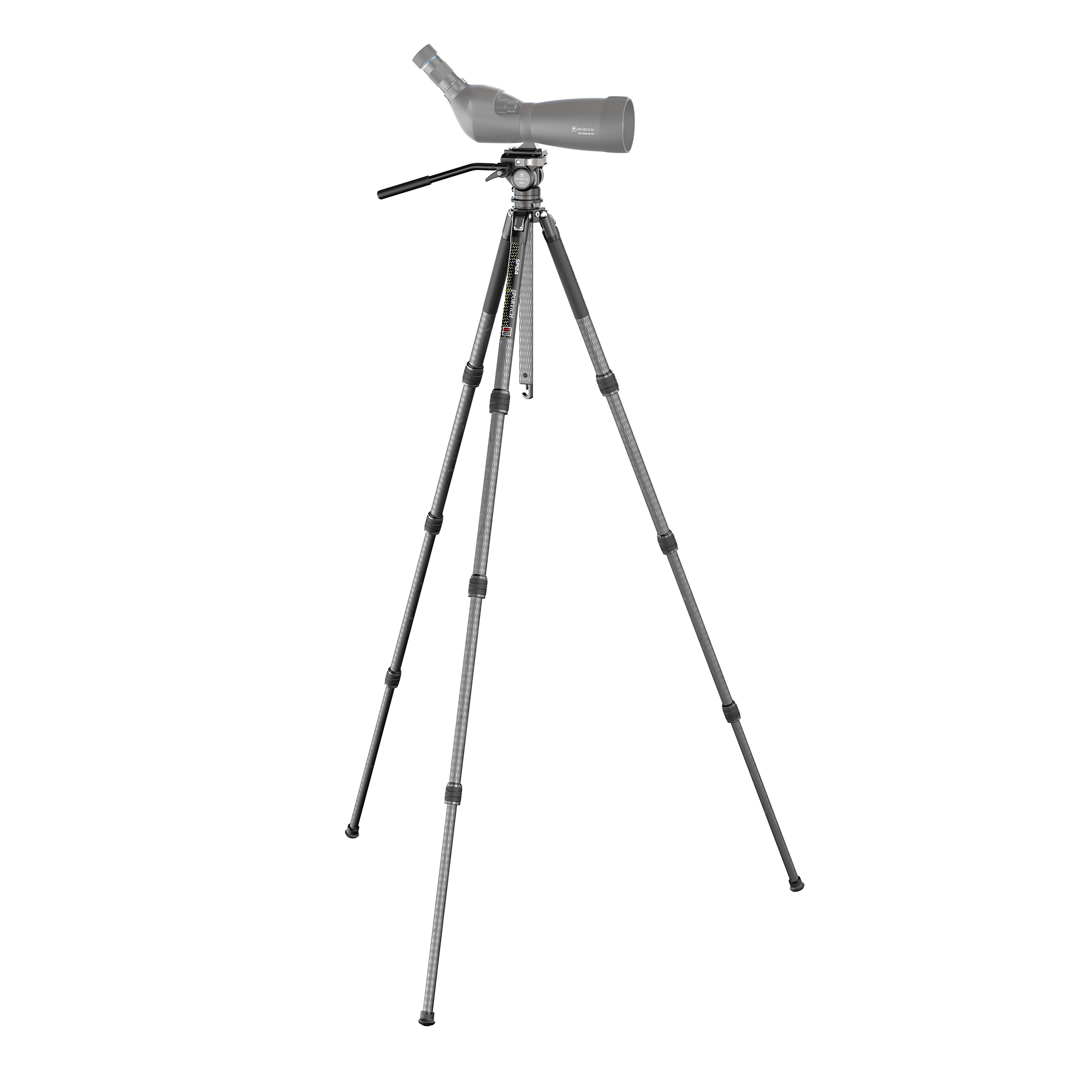 Sirui sportieve carbon statief sp124+b5x