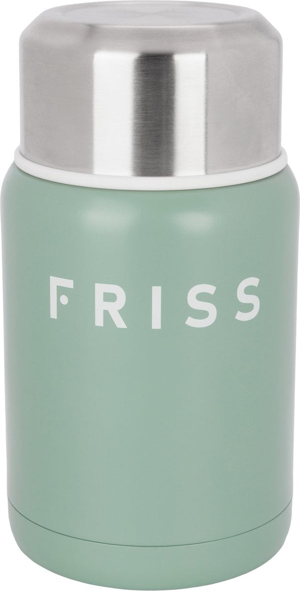 Friss voedseldrager rvs 500ml groen