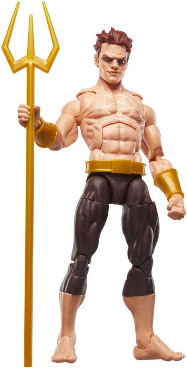 Hasbro strange tales marvel legends action figure daimon hellstrom (baf: blackheart) 15 cm action figuur