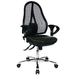 Bureaustoel topstar open point sy deluxe grijs, zwart
