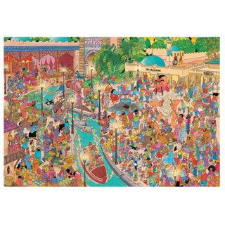 Jumbo jan van haasteren legpuzzel - efteling fata morgana, 5000st.