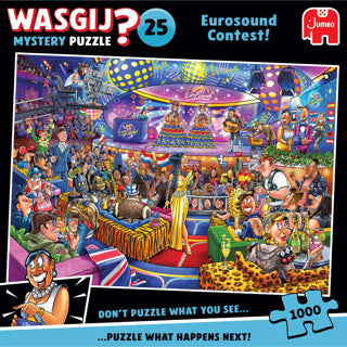 Jumbo wasgij mystery 25 - eurosound contest!, 1000st.