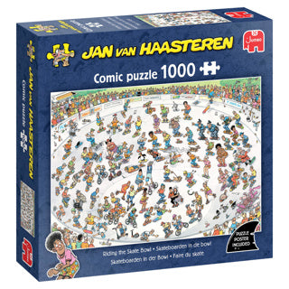 Jumbo jan van haasteren skateboarden in de bowl 1000 stukjes