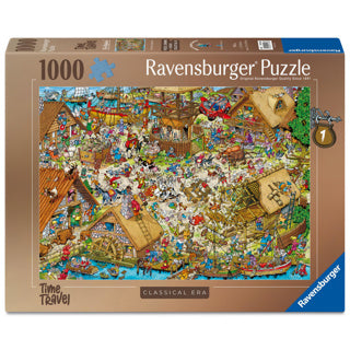 Ravensburger puzzel time travel classical era 1000 stukjes | 2 stuks
