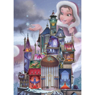 Ravensburger legpuzzel disney kastelen belle, 1000st.